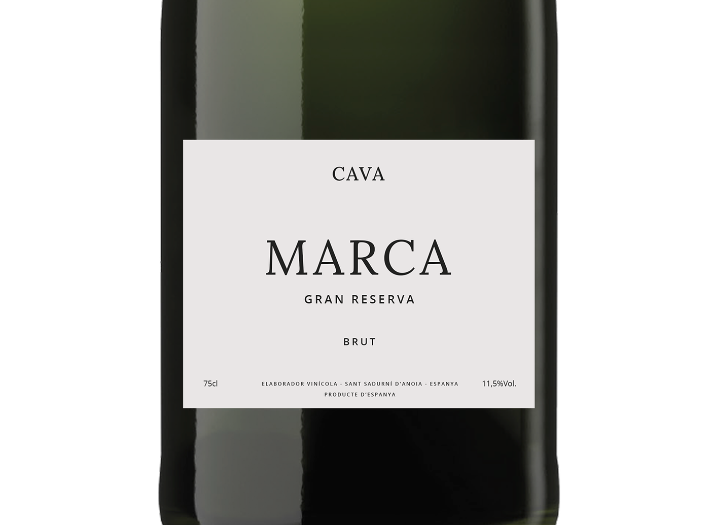 CAVA Etiqueta frontal