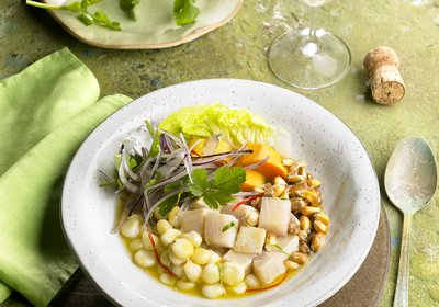 Receta peruana de Ceviche y maridaje con Cava de Guarda