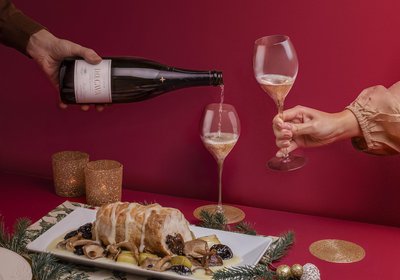 Receta de Redondo de Ternera con panceta ibérica, ciruelas y setas para Navidad maridada con Cava de Paraje Calificado.jpg