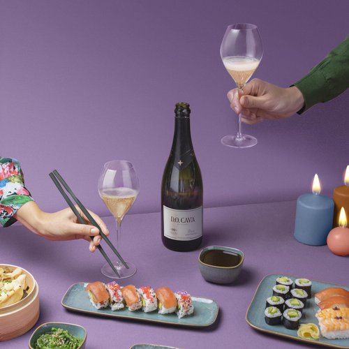 Recetas Japonesas y Sushi para Navidady maridaje con Cava